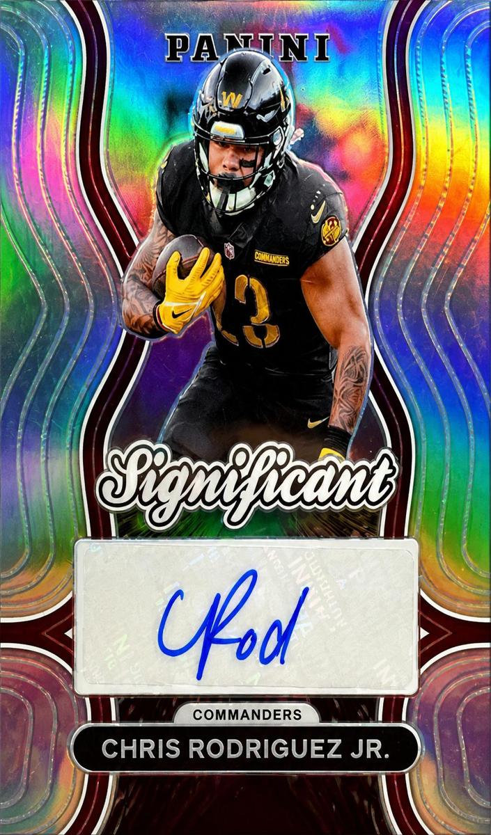 2024 Panini Prizm Football Chris Rodriguez Jr. #SS-CRJ