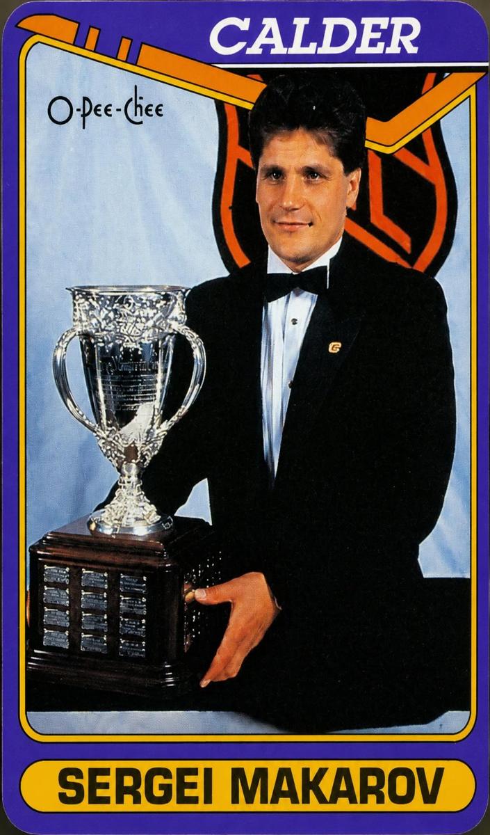 1990 O-Pee-Chee Hockey Sergei Makarov #503 PSA 10