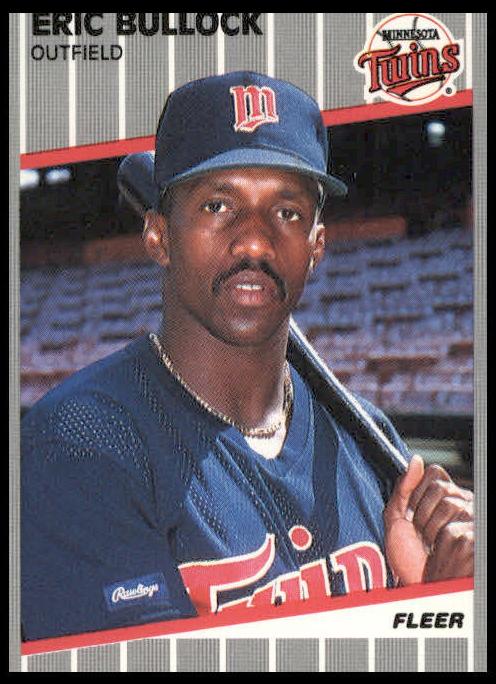 1989 Fleer Baseball Eric Bullock #106 PSA 10