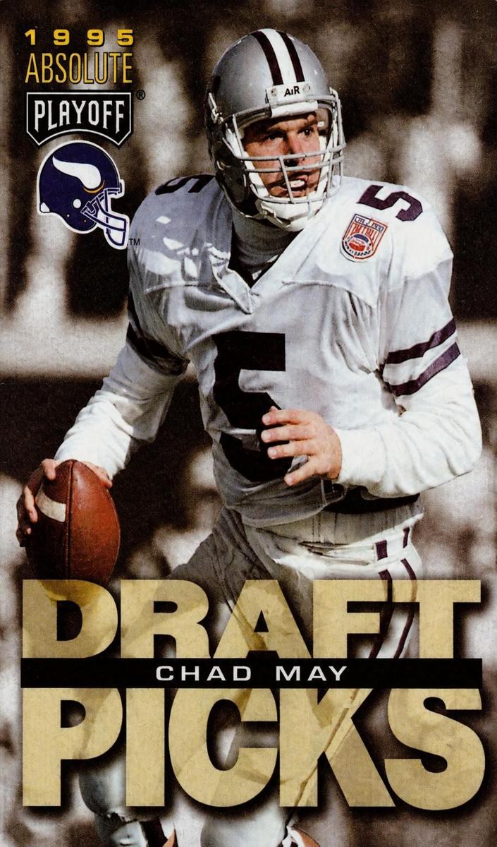 1995 Playoff Absolute Football Chad May #200