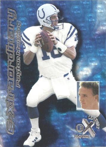 1999 Skybox E-X Century Football Peyton Manning #15 XT