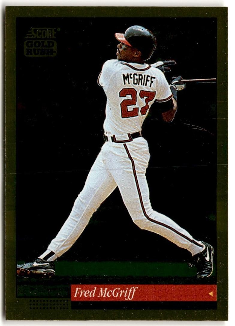 1994 Score Baseball Gold Rush Fred McGriff #82 PSA 9