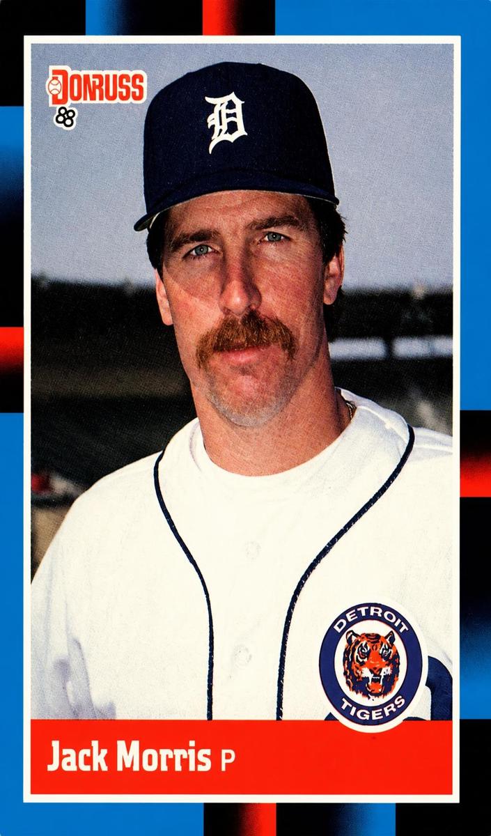 1988 Donruss Baseball Jack Morris #127 PSA 9