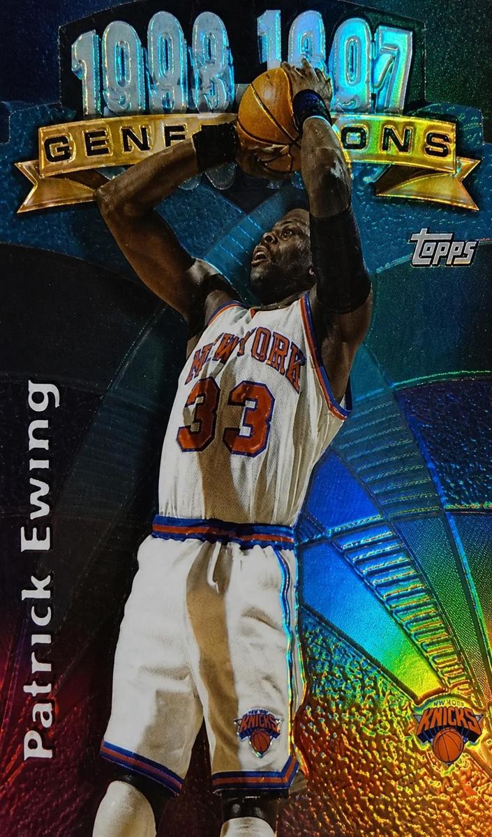 1997 Topps Basketball Refractor Patrick Ewing #G6