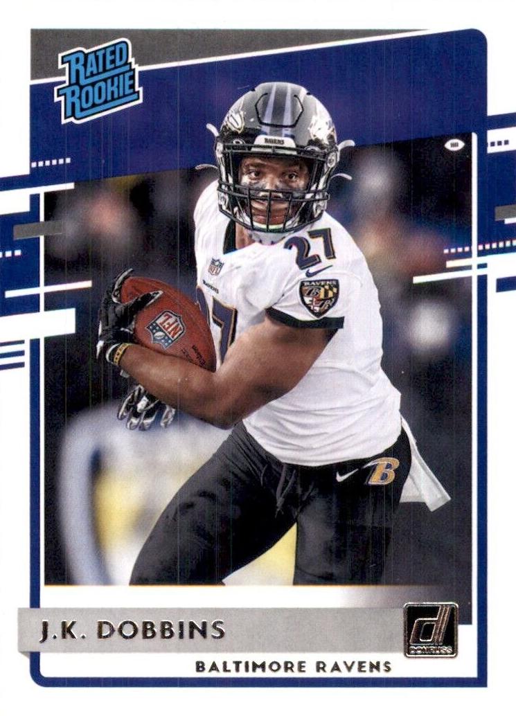 2020 Panini Donruss Football J.K. Dobbins #311 PSA 9