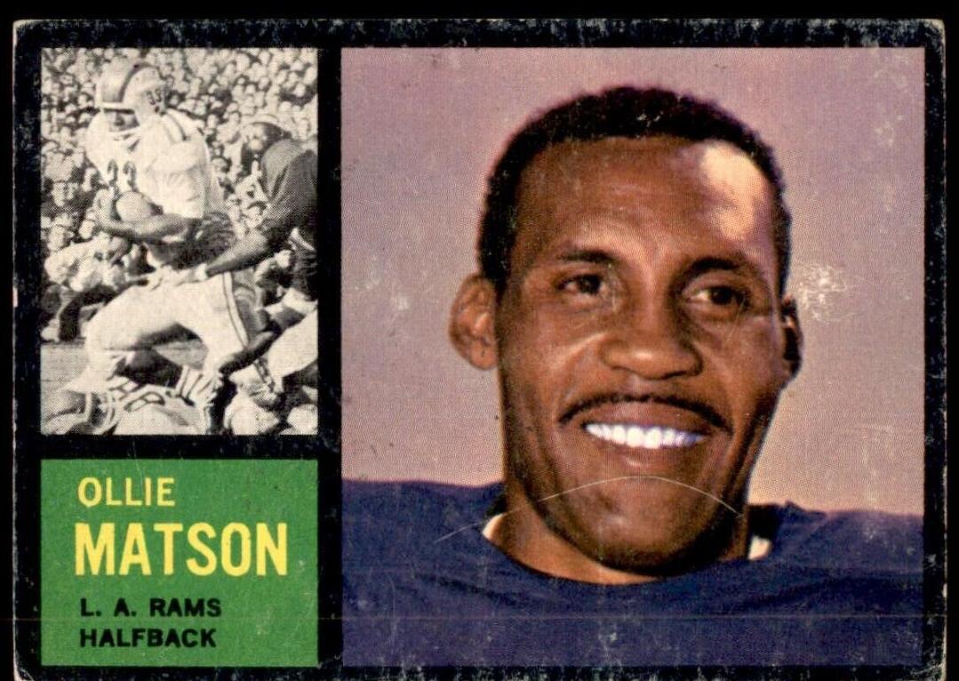 1962 Topps Football Ollie Matson #79