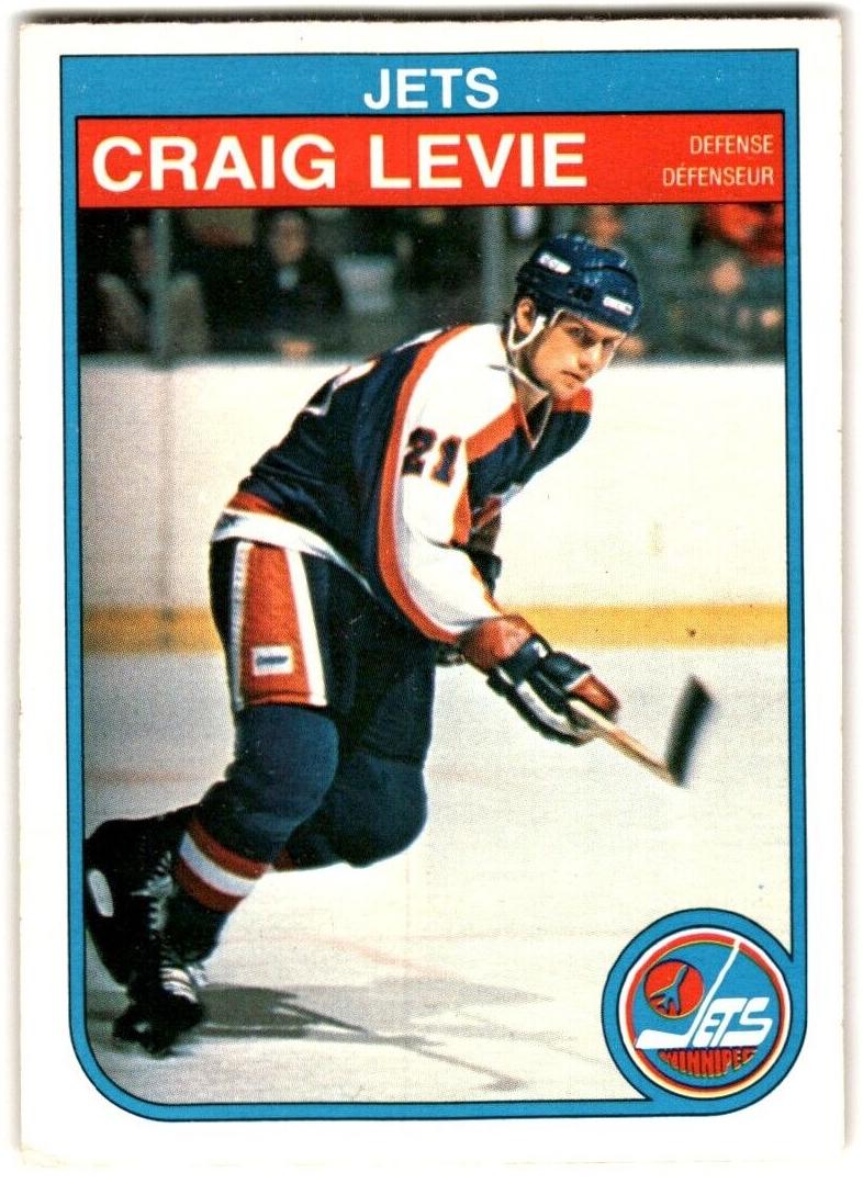 1982 O-Pee-Chee Hockey Craig Levie #382 PSA 9