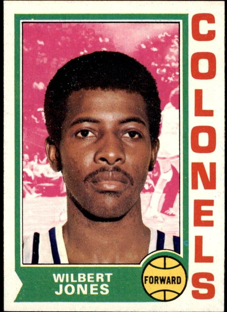 1974 Topps Basketball Wilbert Jones #237