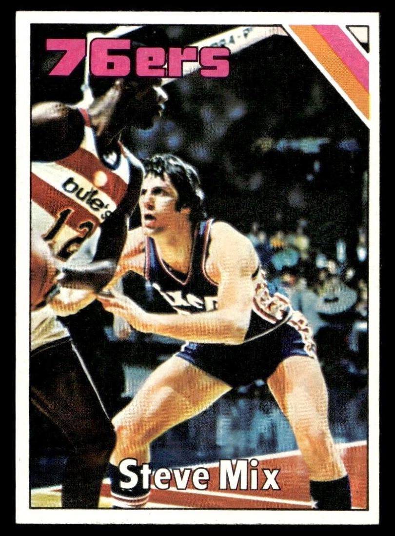 1975 Topps Basketball Steve Mix #56