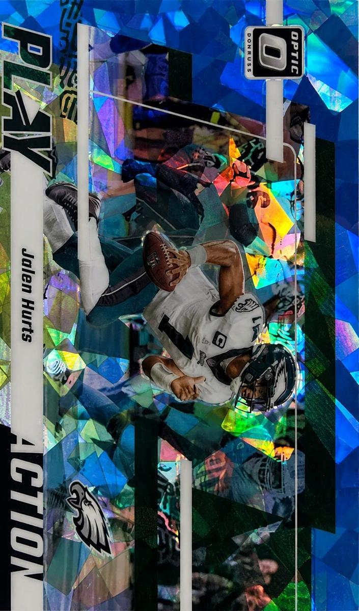2023 Donruss Optic Football Ice Jalen Hurts #3