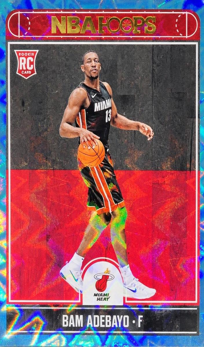 2017 Panini Hoops Basketball Teal Explosion Bam Adebayo #264