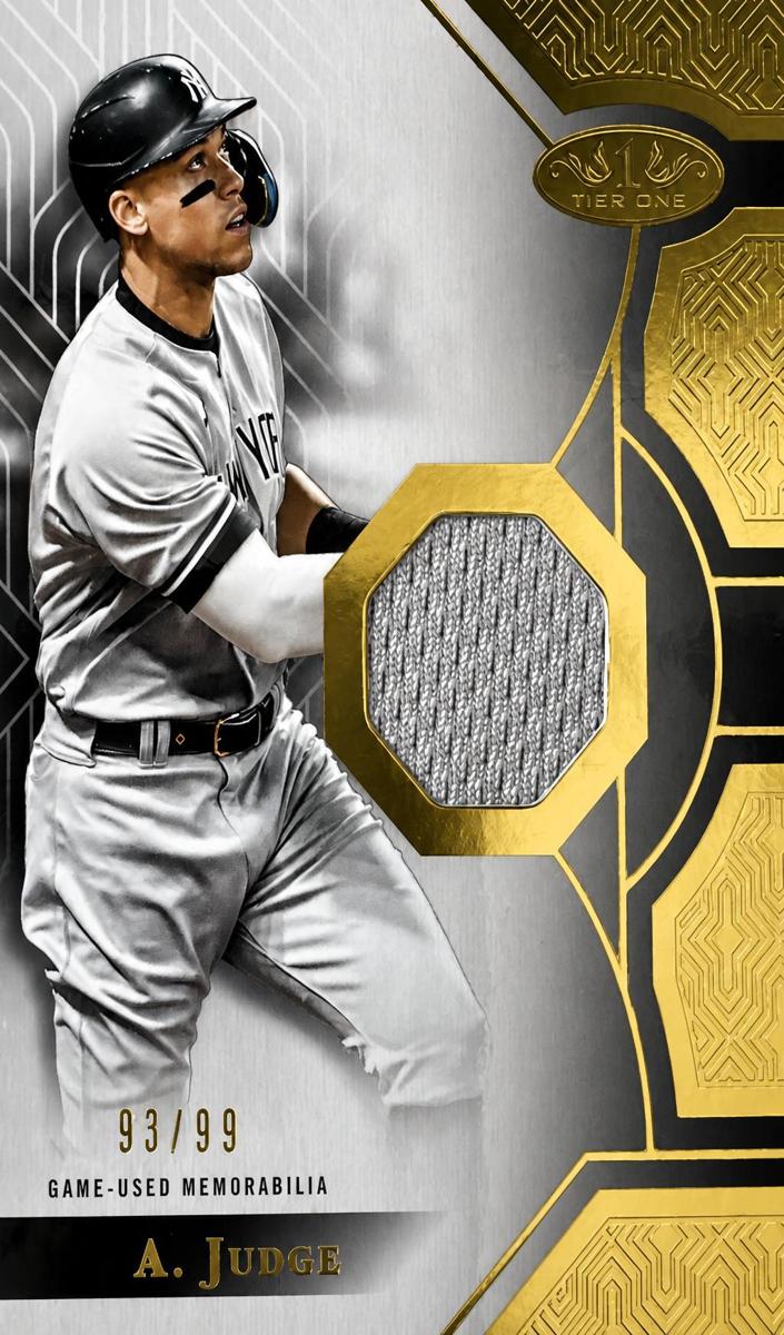 2023 Topps Tier One Baseball Aaron Judge #T1R-AJ CGC 9