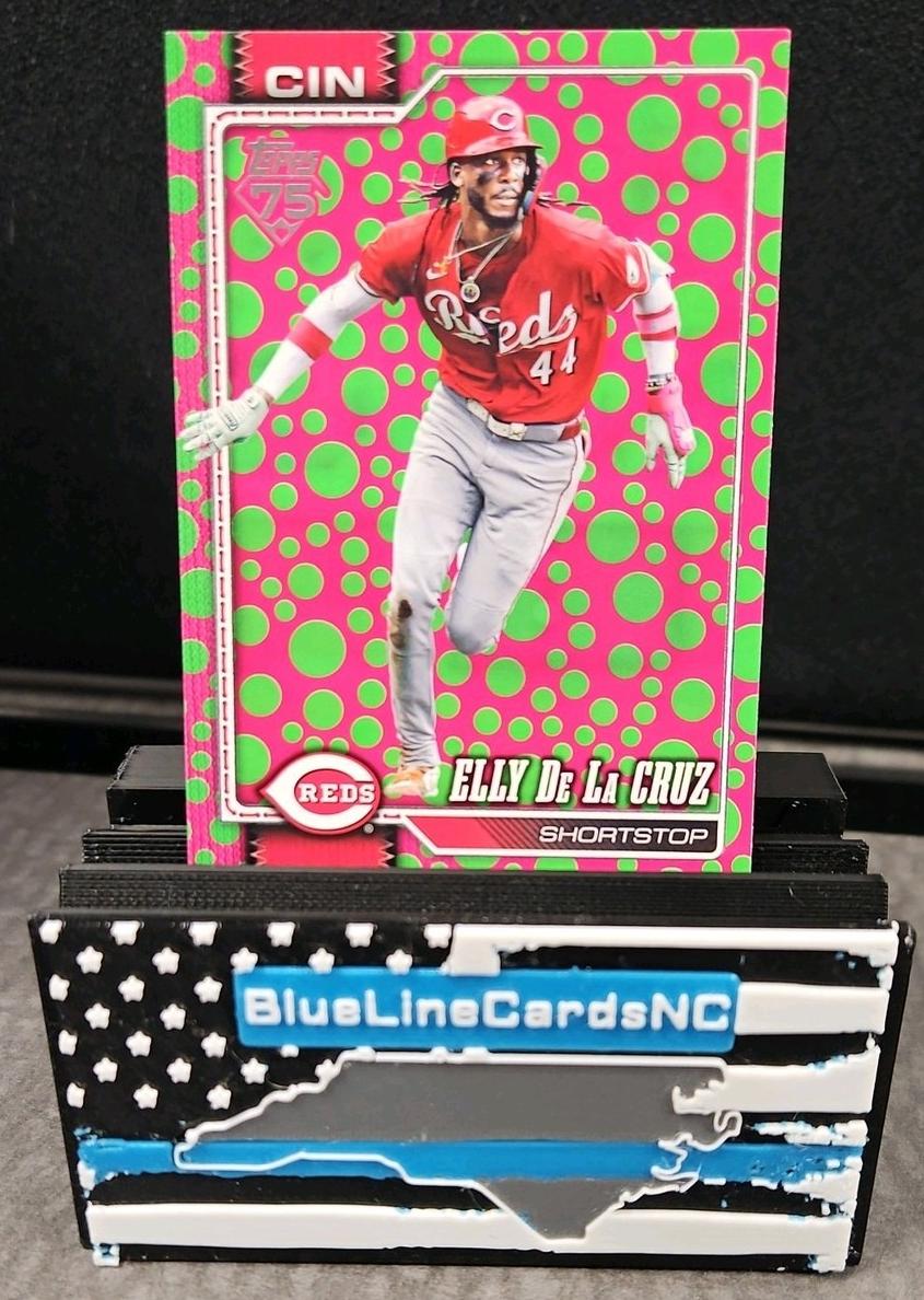 2026 Topps Baseball Green Pink Polka Dots Elly De La Cruz #150