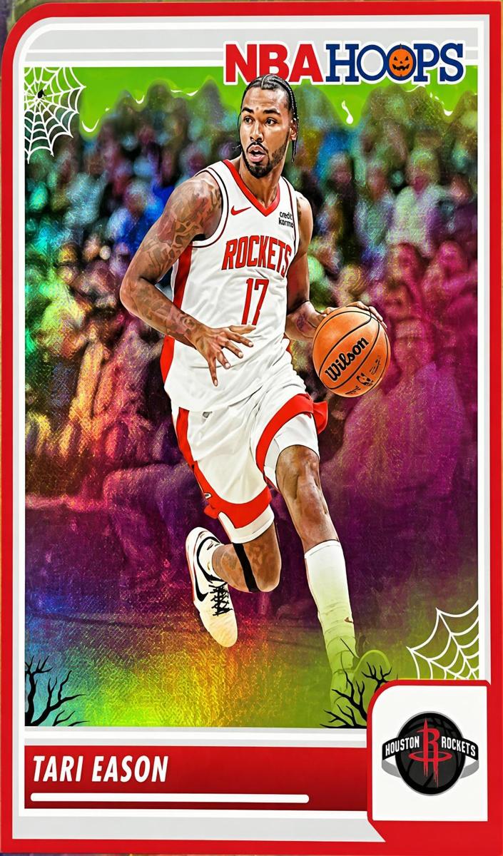 2023 Panini Haunted Hoops Basketball Holo Webs Tari Eason #246