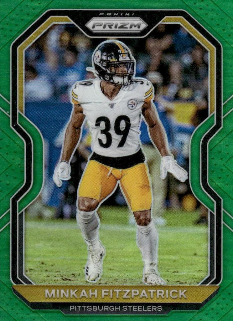 2020 Panini Prizm Football Green Prizm Minkah Fitzpatrick #69