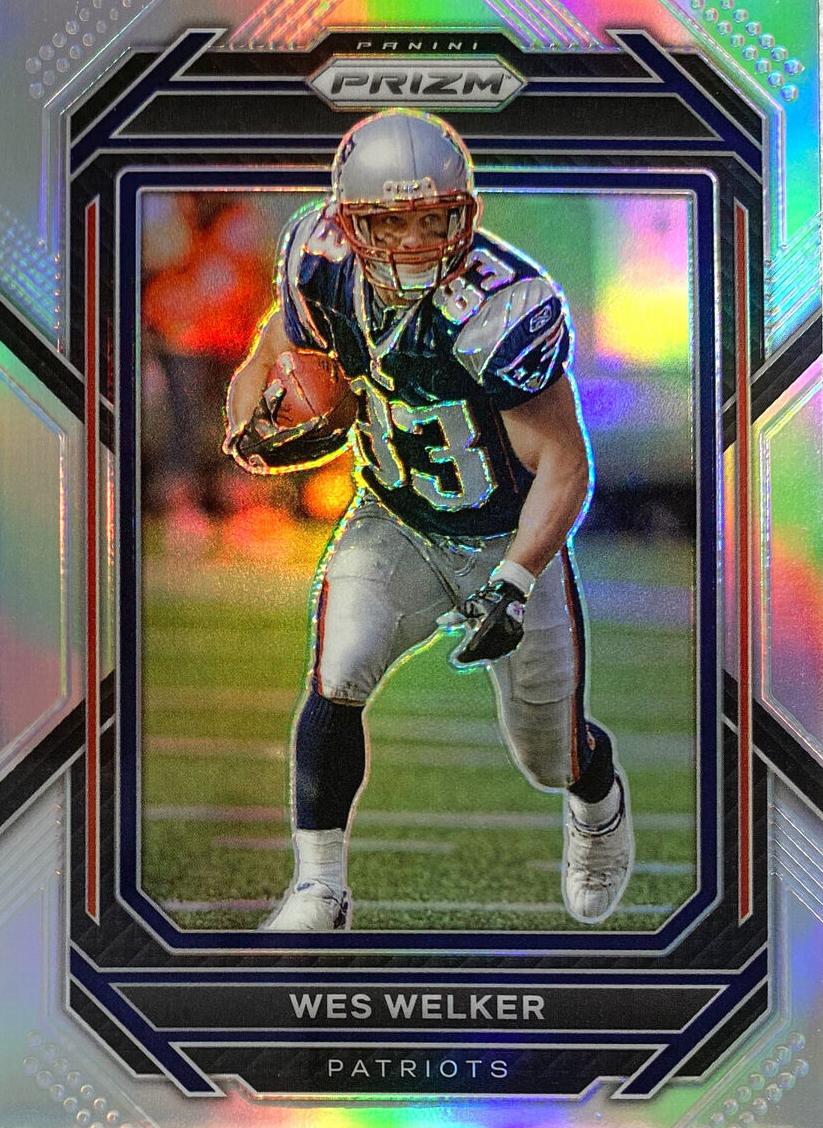 2022 Panini Prizm Football Silver Wes Welker #205
