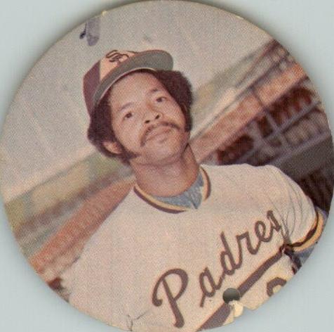 1974 McDonald's San Diego Padres Discs Baseball Bobby Tolan #NNO