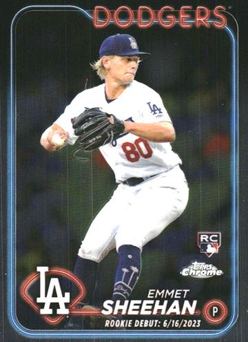 2024 Topps Chrome Update Baseball Emmet Sheehan #USC130