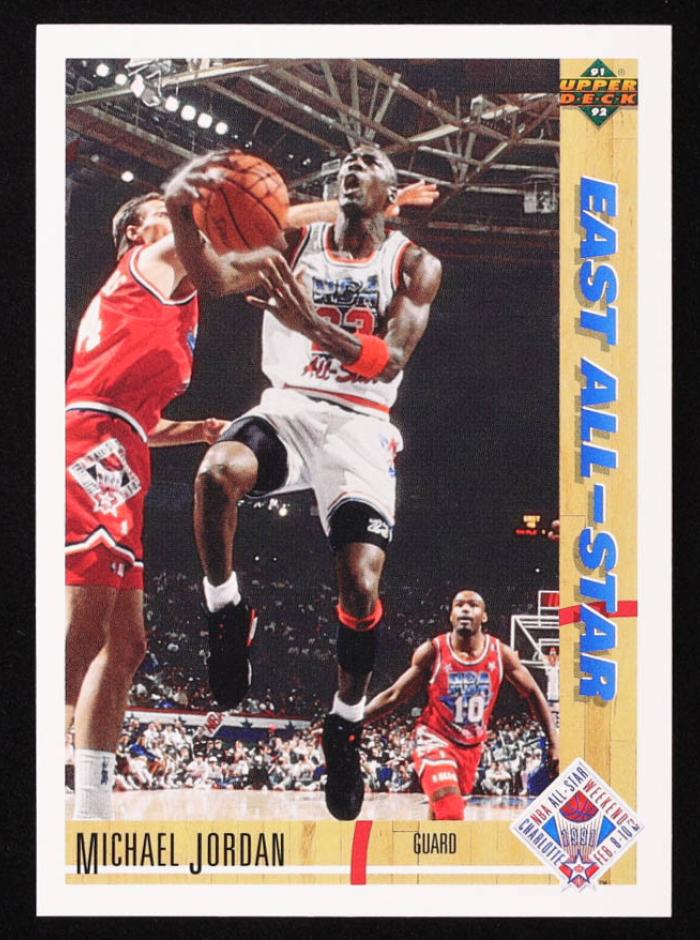 1991 Upper Deck Basketball Michael Jordan #69 RAW Ungraded