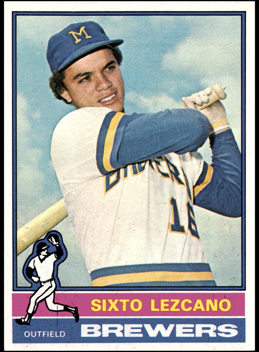 1976 Topps Baseball Sixto Lezcano #353 PSA 8.5