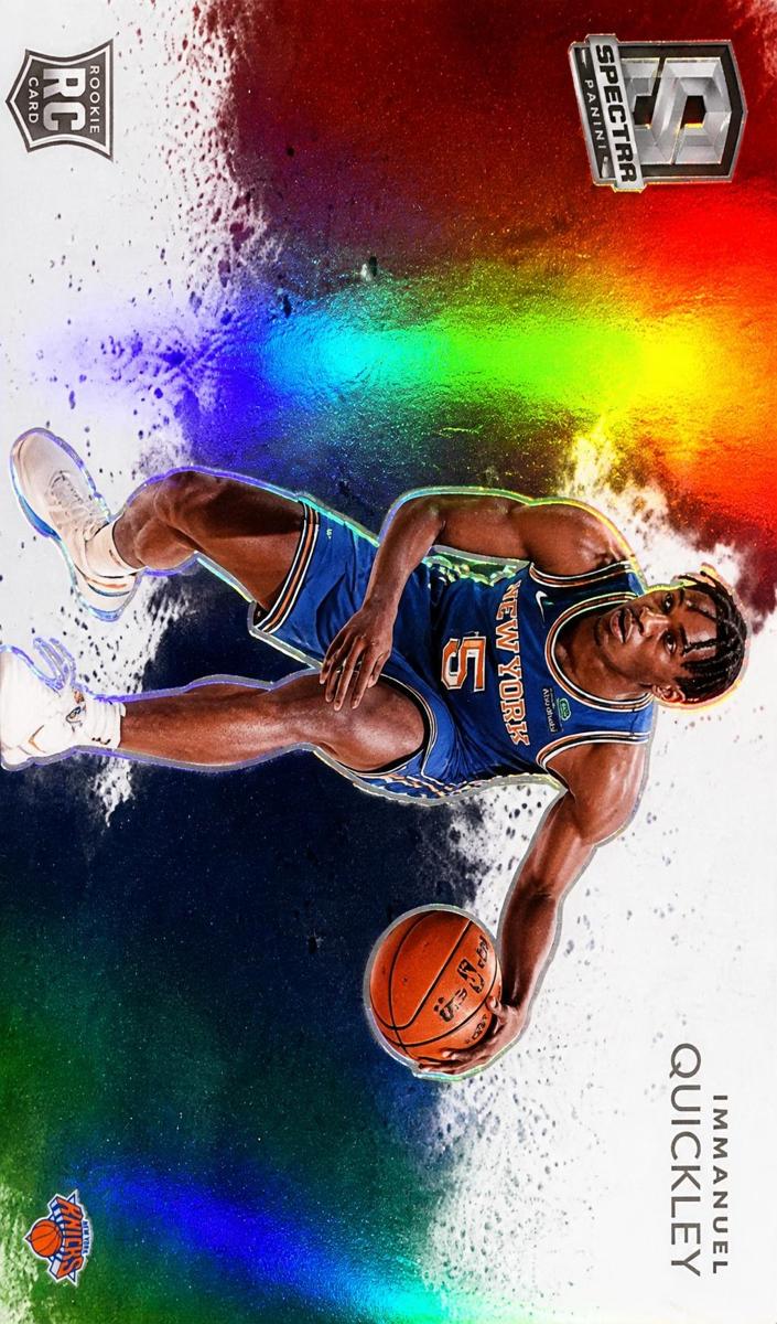 2020 Panini Spectra Basketball Immanuel Quickley #20 PSA 9