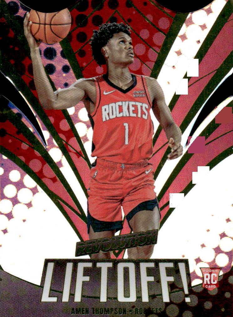 2023 Panini Revolution Basketball Amen Thompson #8 PSA 9