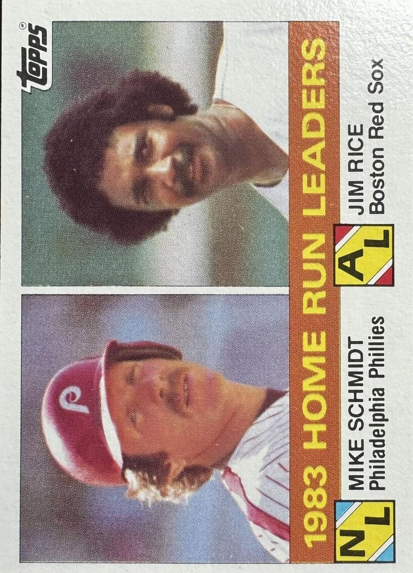 1984 Topps Baseball Mike Schmidt #132 PSA 6