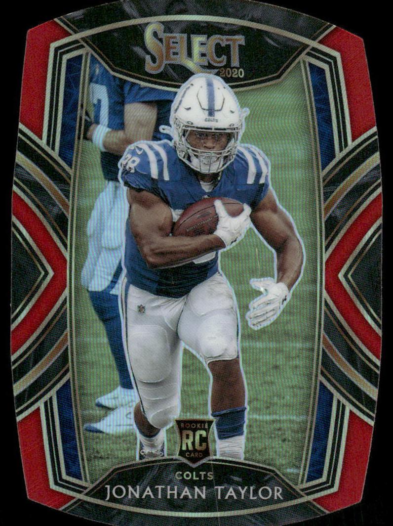 2020 Panini Select Football Red Jonathan Taylor #253 PSA 10