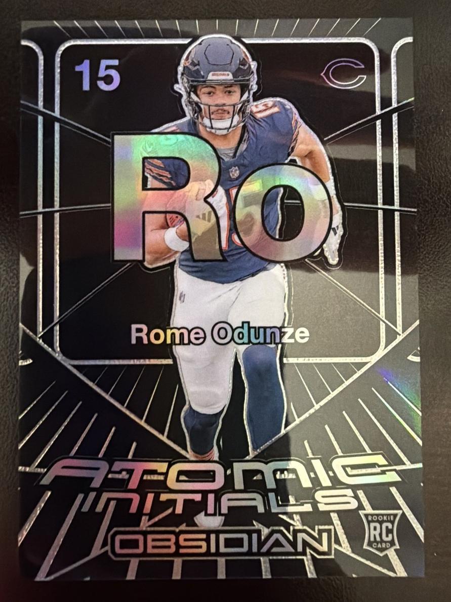 2024 Panini Obsidian Football Rome Odunze #19
