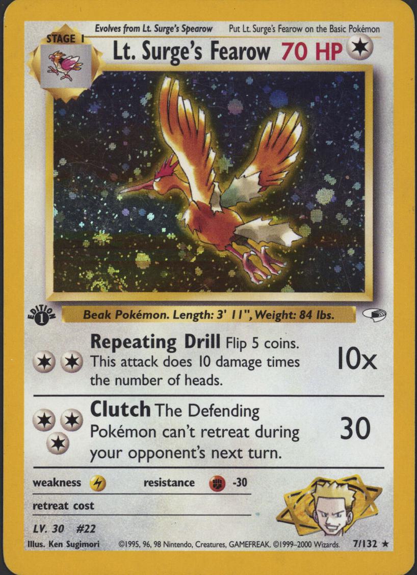 LT. Surge's Fearow