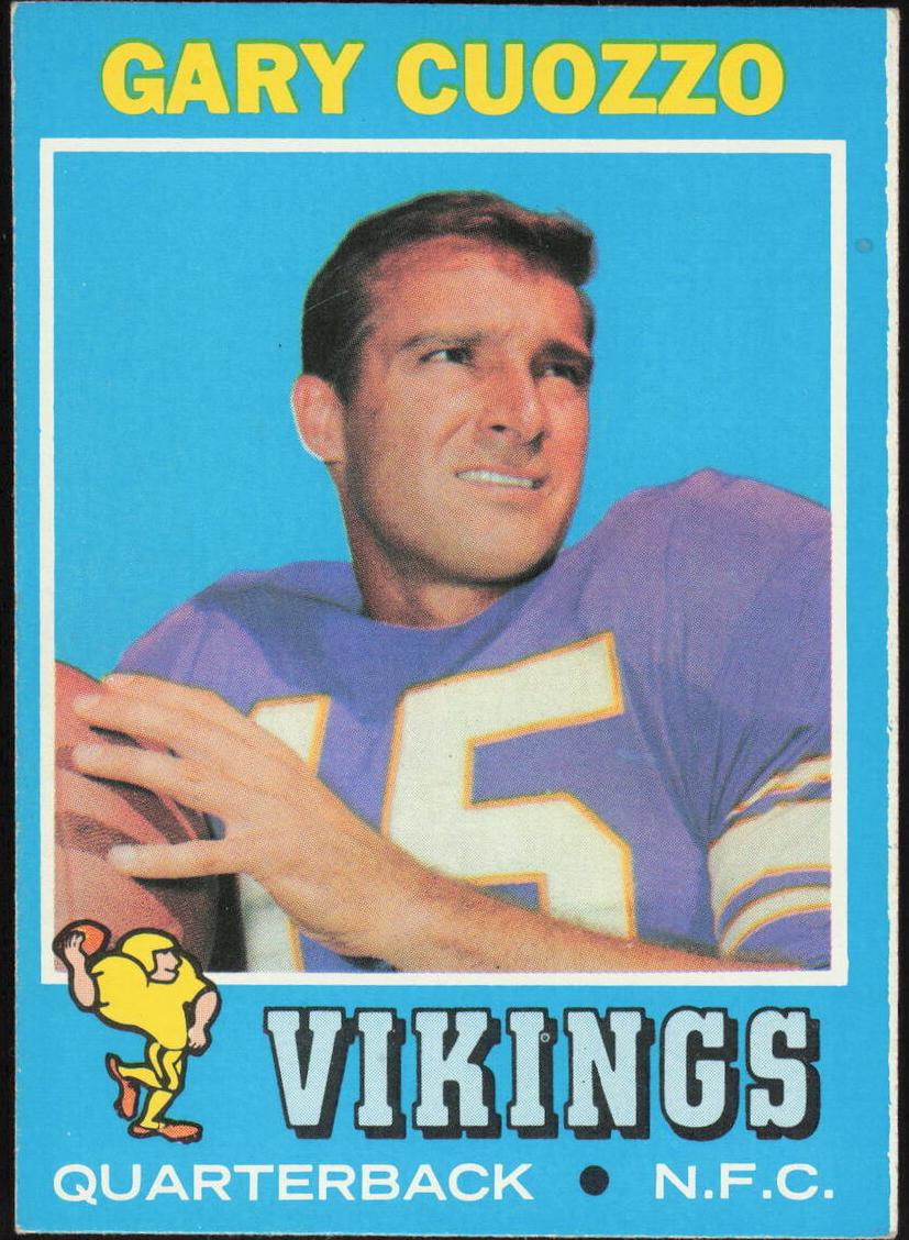 1971 Topps Football Gary Cuozzo #18