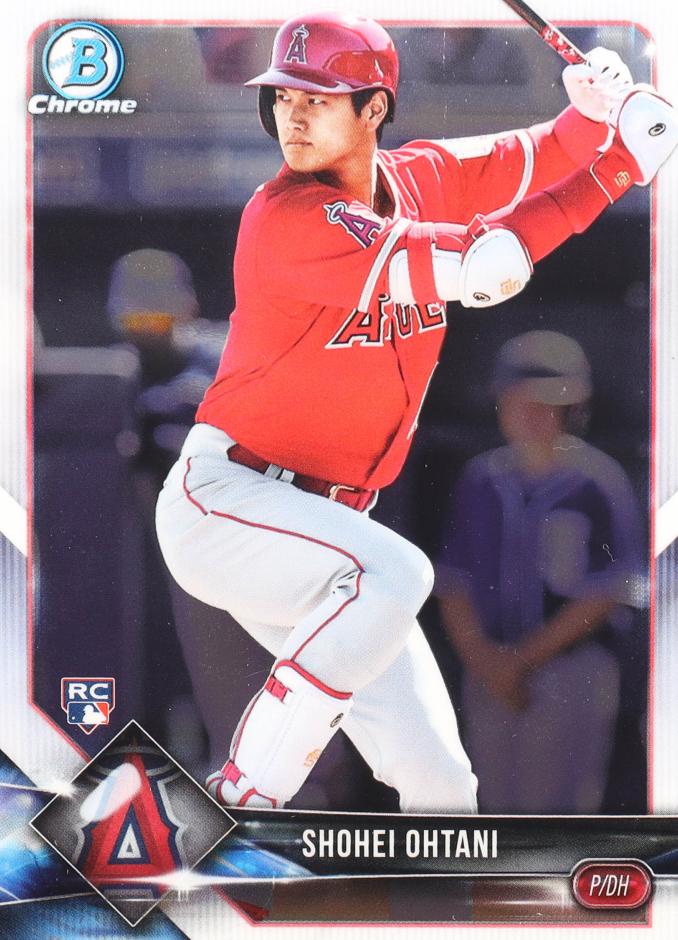 2018 Bowman Chrome Baseball Shohei Ohtani #1 PSA 9