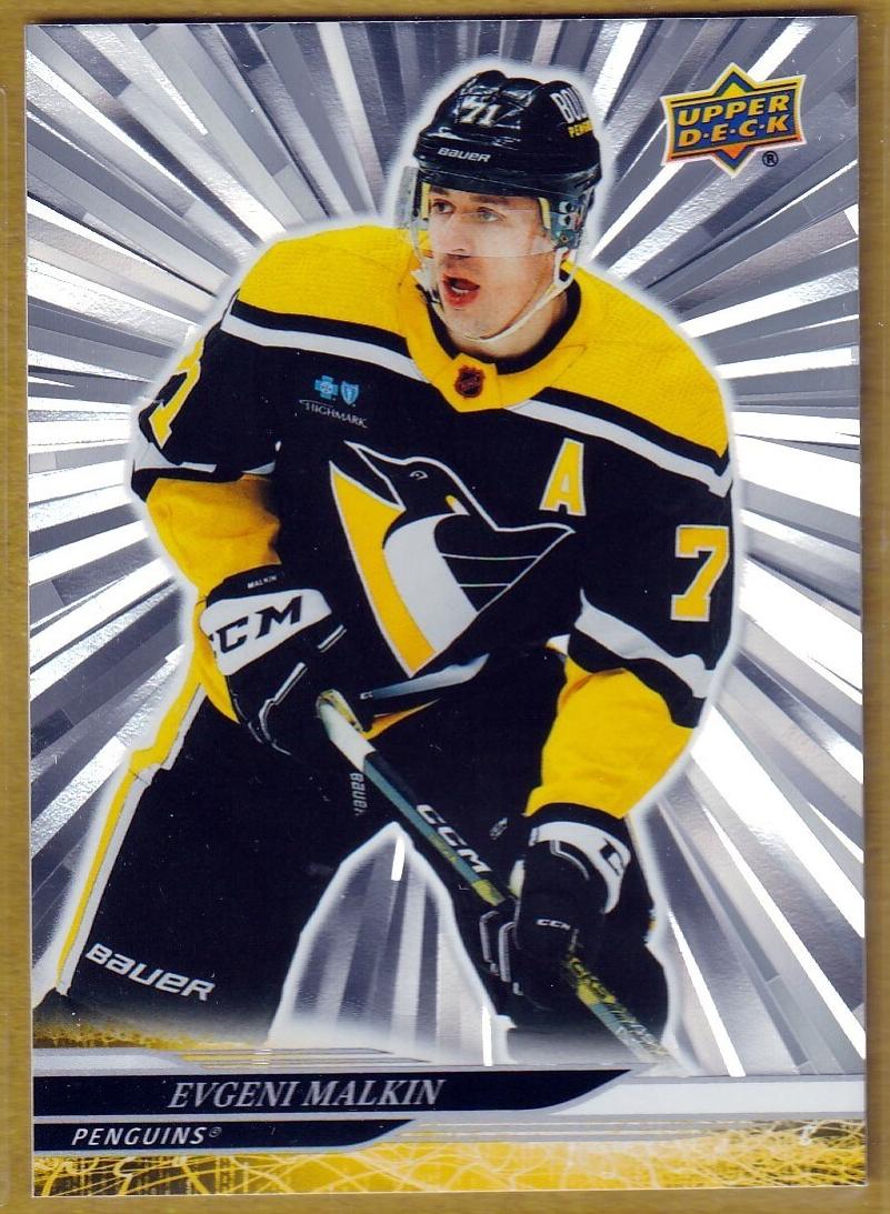 2024 Upper Deck Hockey Outburst Silver Evgeni Malkin #140