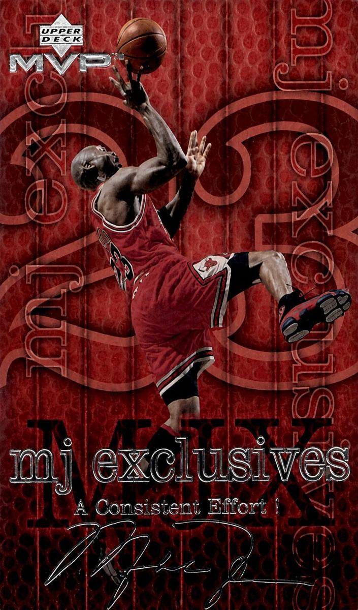1999 Upper Deck MVP Basketball Silver Script Michael Jordan #197