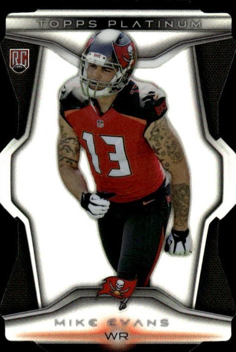 2014 Topps Platinum Football Mike Evans #PDC-ME PSA 9