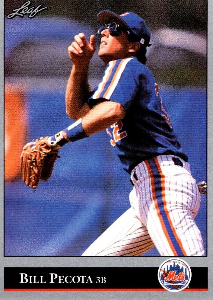 1992 Leaf Baseball Bill Pecota #244