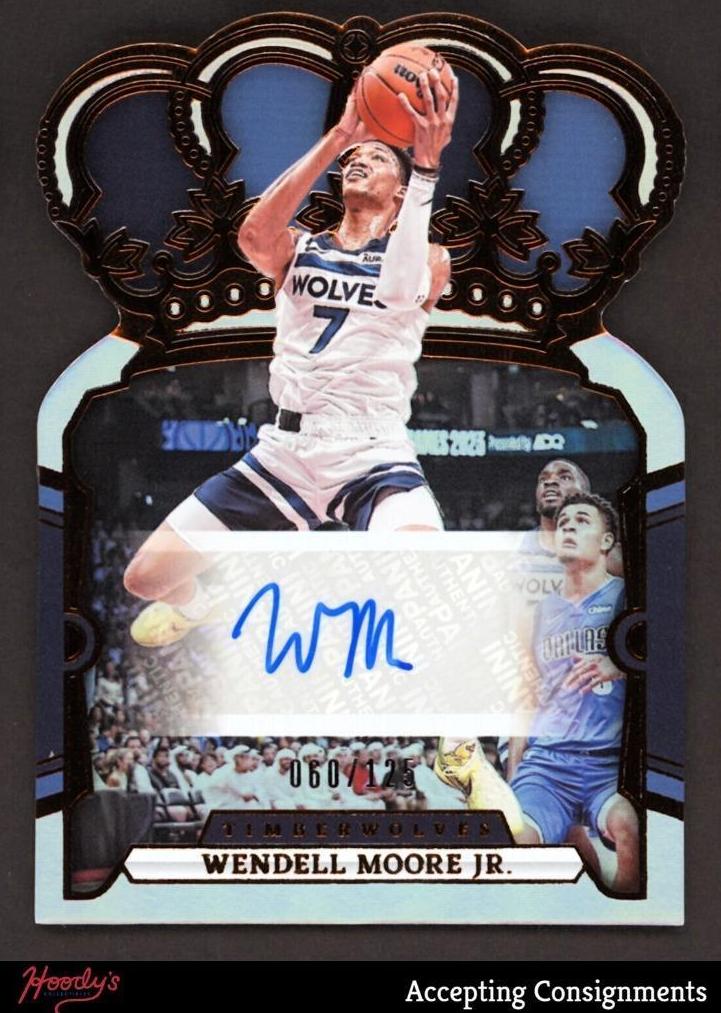 2023 Panini Crown Royale Basketball Wendell Moore Jr. #CA-WEN