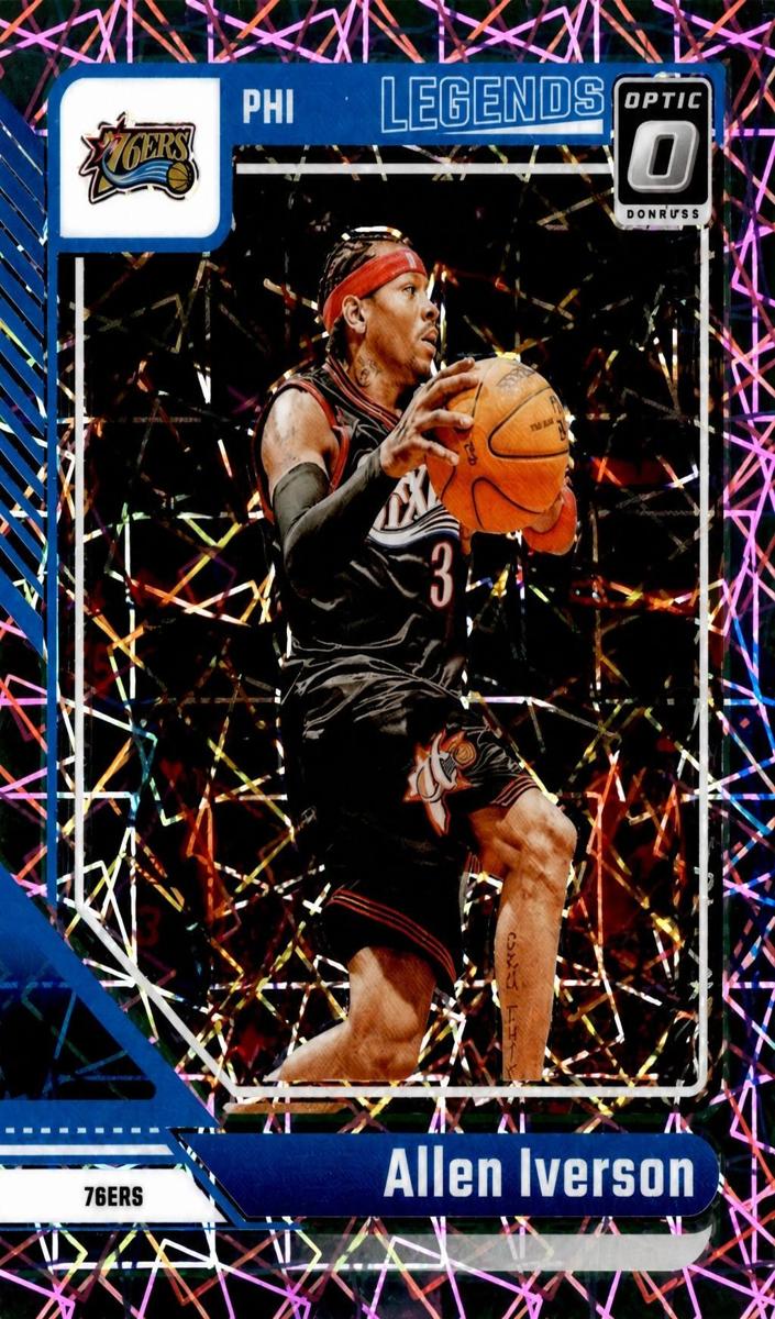2024 Donruss Optic Basketball Pink Velocity Allen Iverson #237