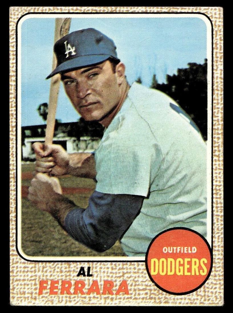 1968 Topps Baseball Al Ferrara #34