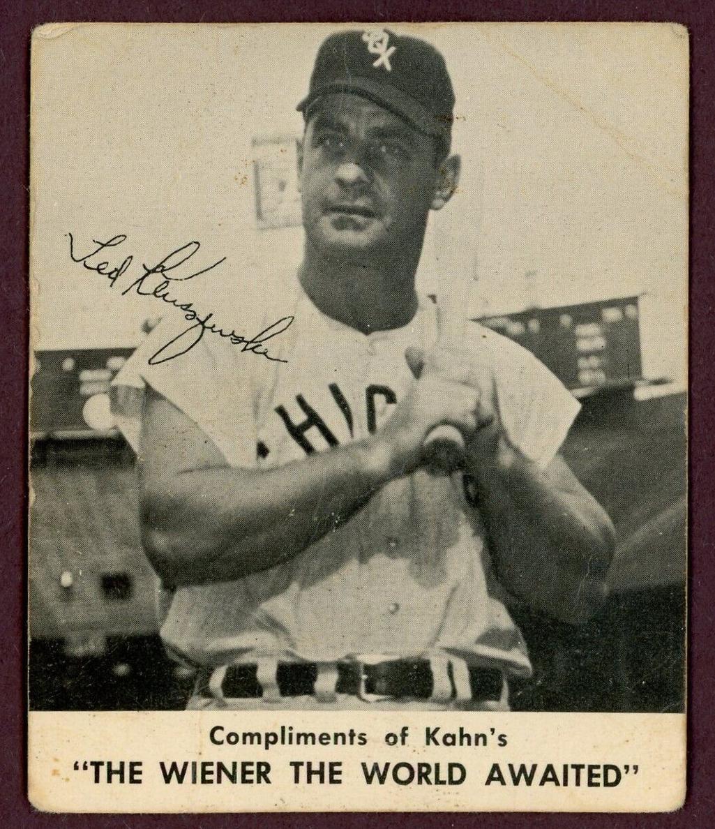 1960 Kahn's Wieners Baseball Ted Kluszewski #NNO