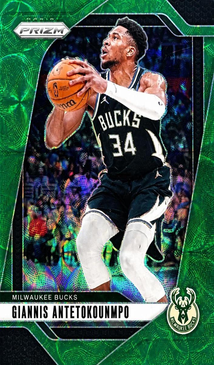 2024 Panini Prizm Basketball Choice Green Giannis Antetokounmpo #85