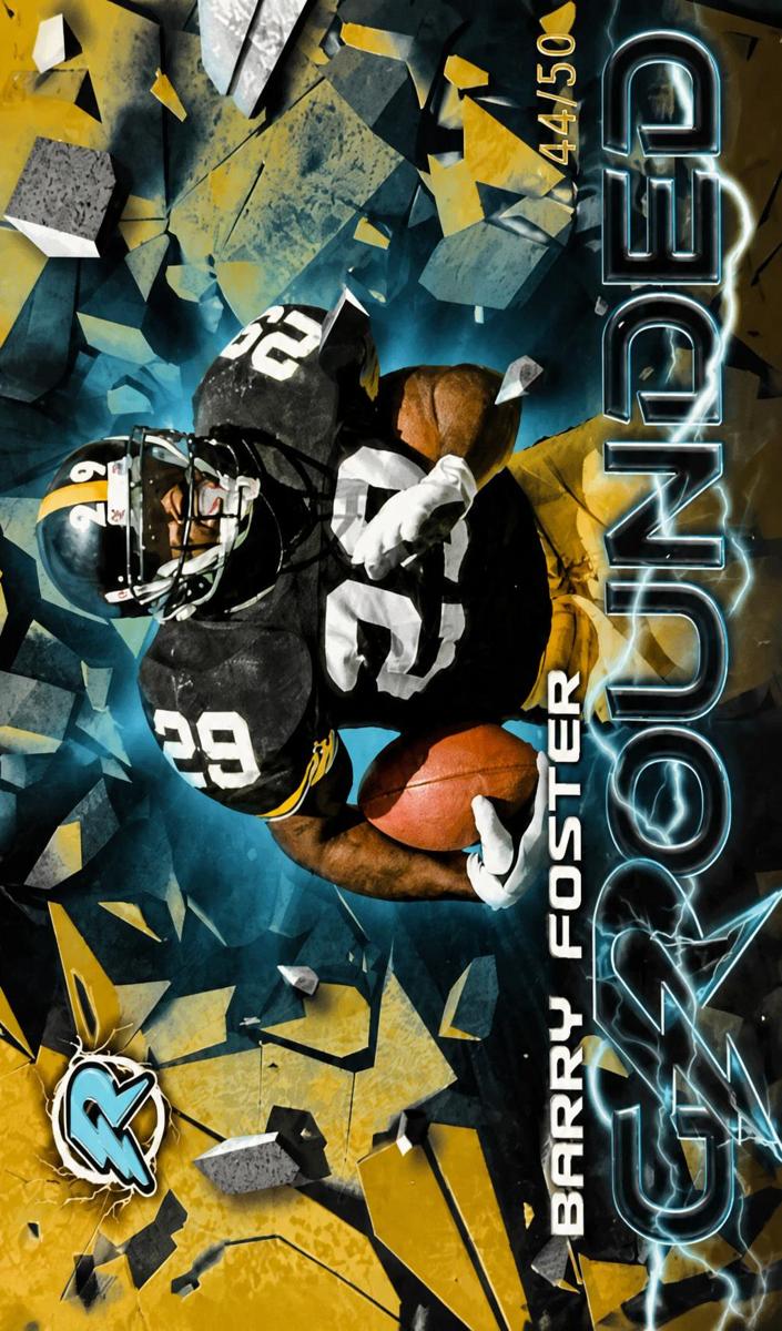 2023 Topps Composite Football Gold Refractor Barry Foster #RG-19