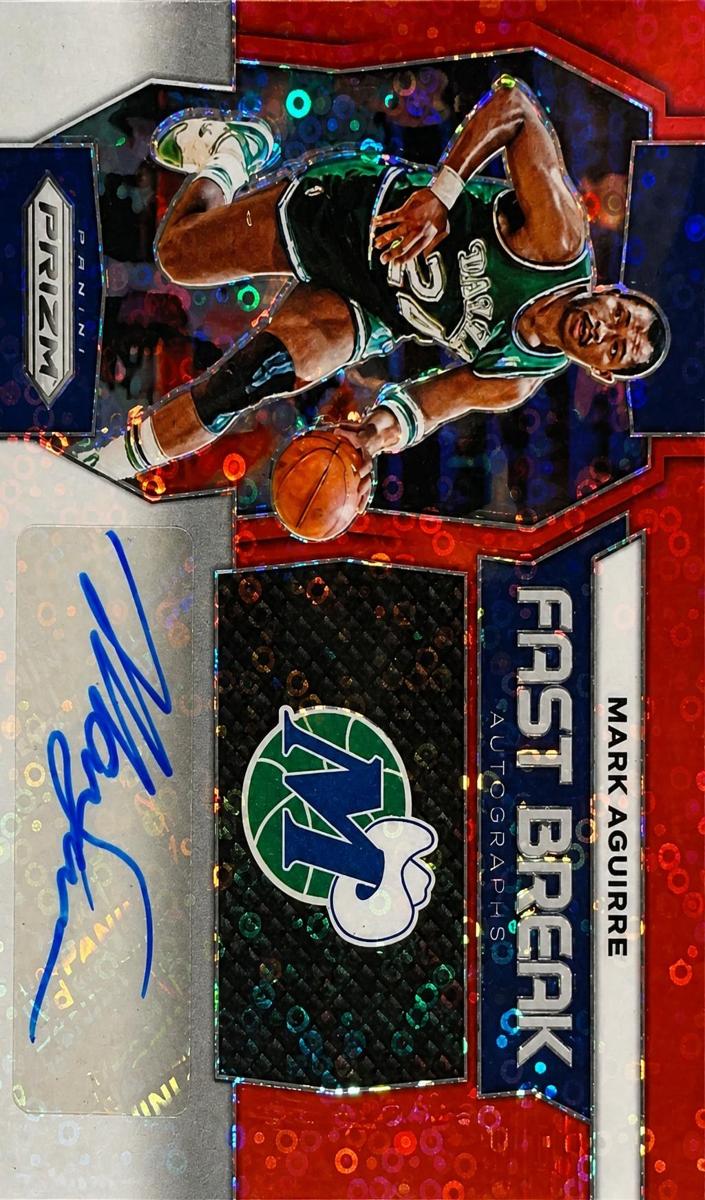 2023 Panini Prizm Basketball Red Mark Aguirre #FB-MAD