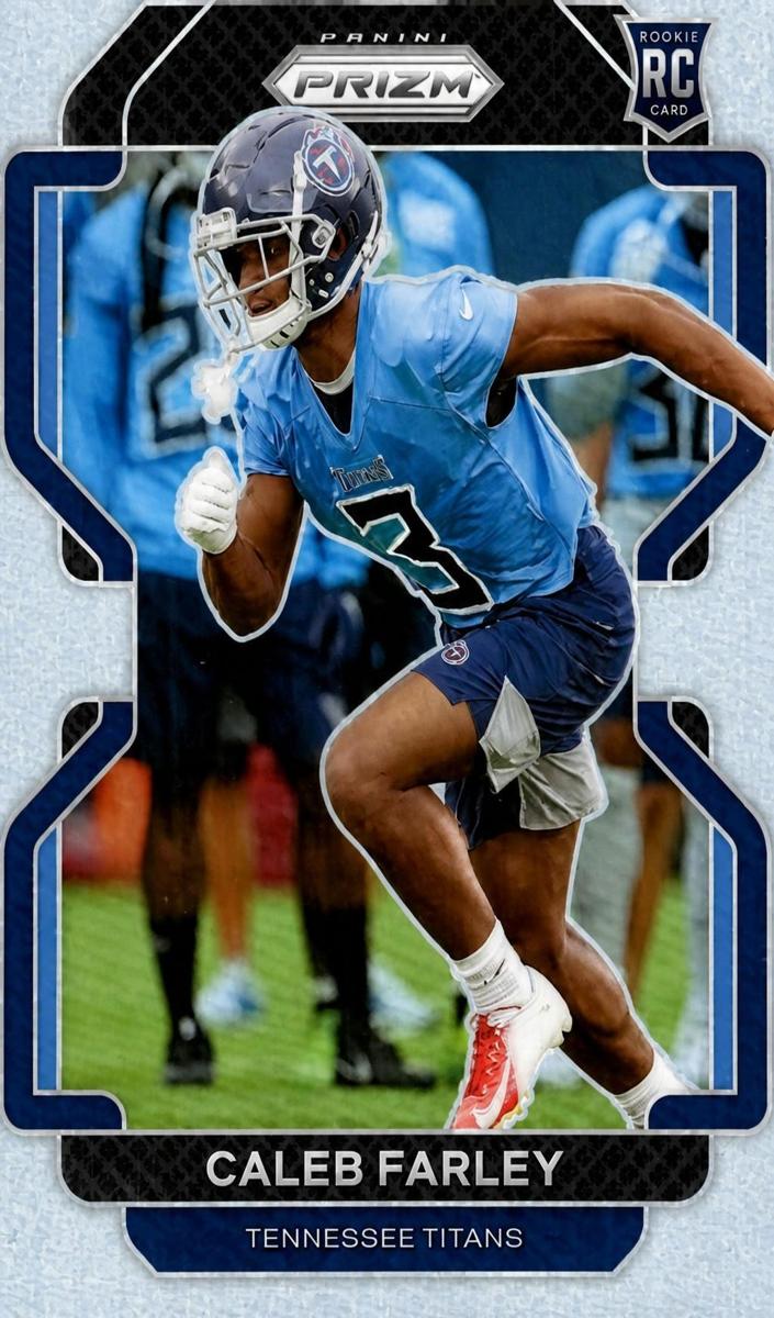 2021 Panini Prizm Football Caleb Farley #375