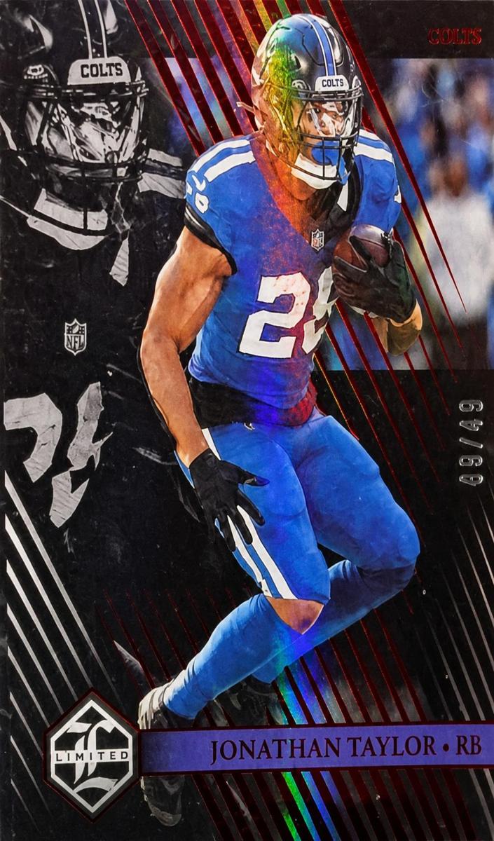 2023 Panini Limited Football Ruby Spotlight Jonathan Taylor #43