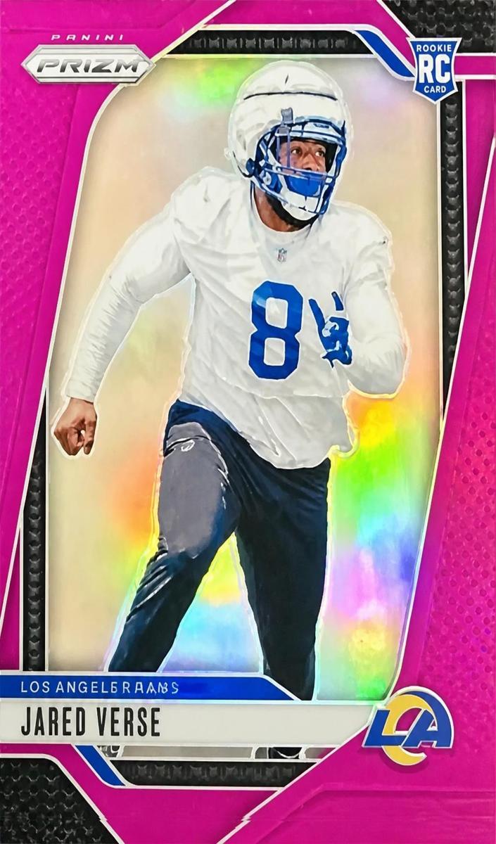 2024 Panini Prizm Football Purple Jared Verse #341