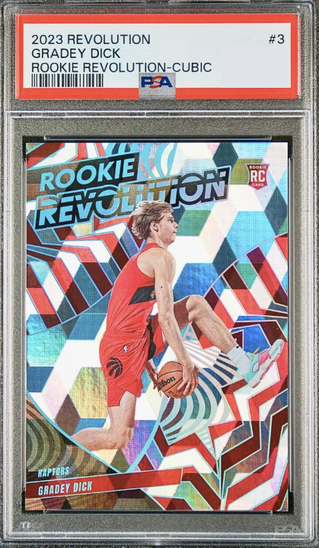 2023 Panini Revolution Basketball Cubic Gradey Dick #3