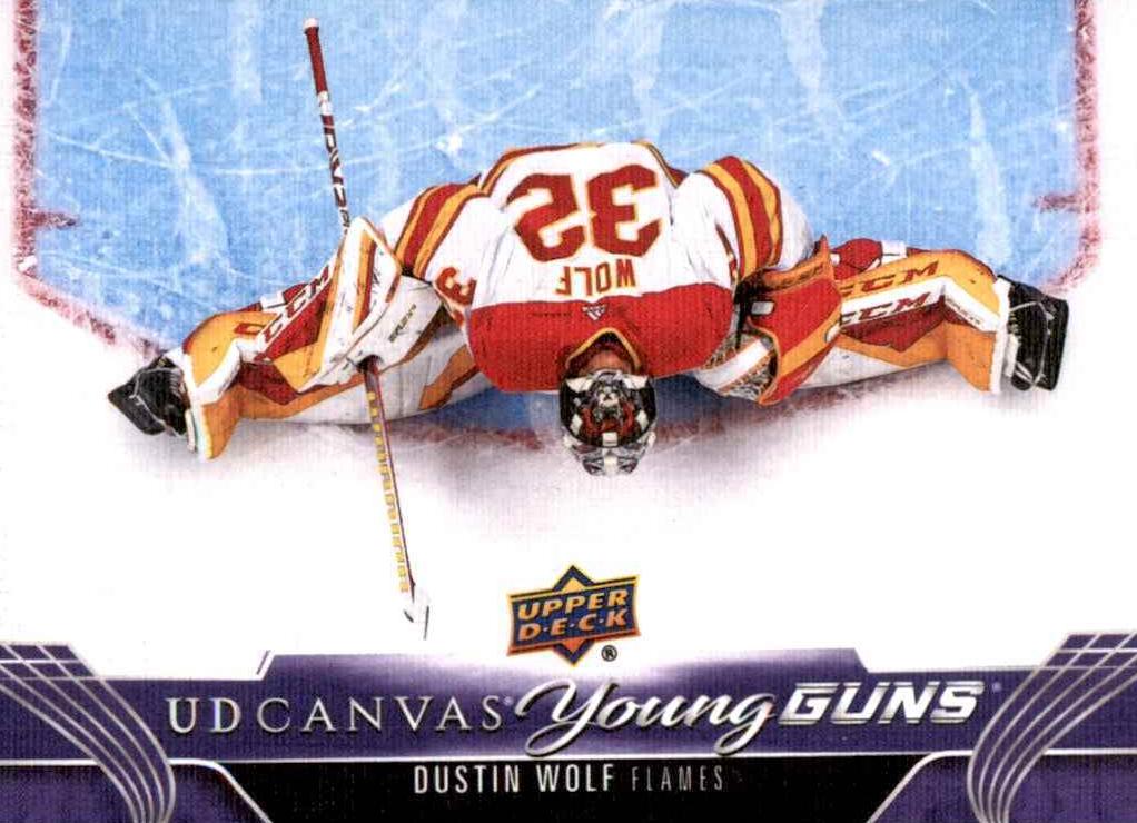 2023 Upper Deck Hockey Dustin Wolf #C109 PSA 10