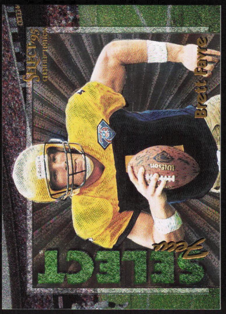 1995 Select Certified Football Brett Favre #6 PSA 7.5