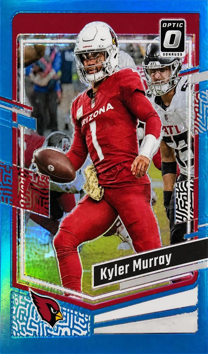 2023 Donruss Optic Football Aqua Kyler Murray #5 PSA 8.5